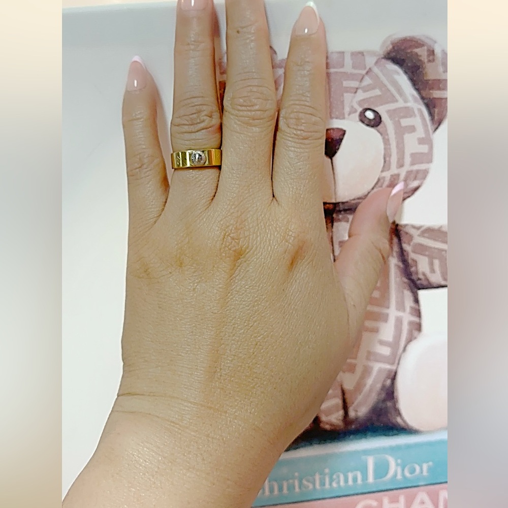 Louis Vuitton Gold and Silver Ring - Picture 11 of 11